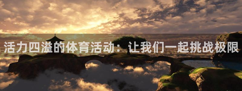 vsport体育在线官网：活力四溢的体育活动：让我们一起挑战极限